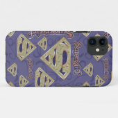 Supergirl Fancy Logo Collage Case-Mate iPhone Case (Achterkant (horizontaal))