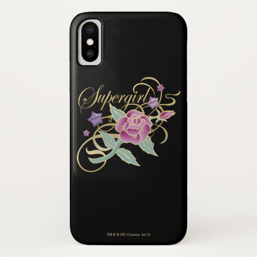 Supergirl Fancy Rozen Case-Mate iPhone Case (Achterkant)