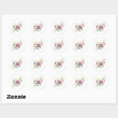 Supergirl Fancy Rozen Ronde Sticker (Vel)