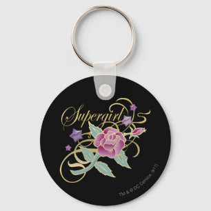 Supergirl Fancy Rozen Sleutelhanger