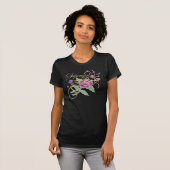 Supergirl Fancy Rozen T-shirt (Voorkant volledig)