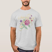 Supergirl Fancy Rozen T-shirt (Voorkant)