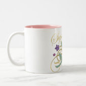 Supergirl Fancy Rozen Tweekleurige Koffiemok (Links)