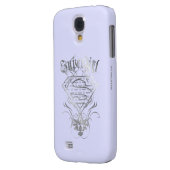 Supergirl Fancy Silver Logo Case-Mate Samsung Galaxy Hoesje (Achterkant Links)