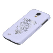 Supergirl Fancy Silver Logo Case-Mate Samsung Galaxy Hoesje (Onderkant)