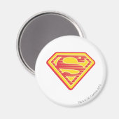 Supergirl Far-Out Logo Magneet (Voorkant / Achterkant)