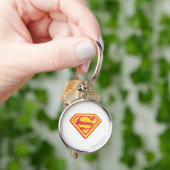 Supergirl Far-Out Logo Sleutelhanger (Hand)