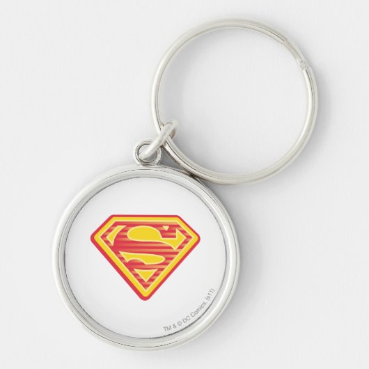 Supergirl Far-Out Logo Sleutelhanger (Voorkant)