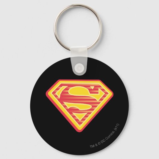 Supergirl Far-Out Logo Sleutelhanger (Voorkant)