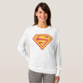 Supergirl Far-Out Logo T-shirt (Voorkant volledig)