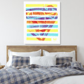 Supergirl Filmstrip Canvas Afdruk (Insitu (Slaapkamer))