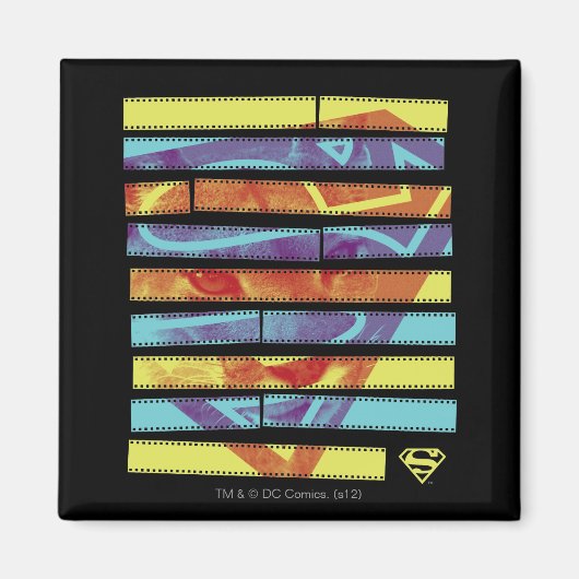 Supergirl Filmstrip Magneet (Voorkant)