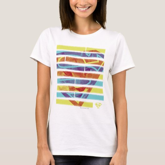 Supergirl Filmstrip T-shirt (Voorkant)