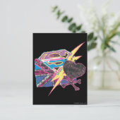 Supergirl Flag en Crossbones Briefkaart (Staand voorkant)