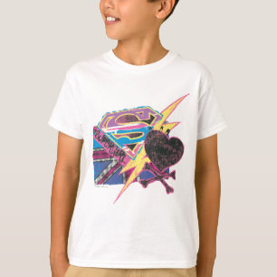 Supergirl Flag en Crossbones T-shirt