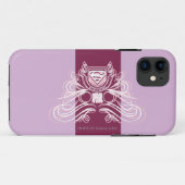 Supergirl Flourish Design Case-Mate iPhone Case (Achterkant (horizontaal))