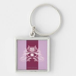 Supergirl Flourish Design Sleutelhanger