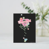 Supergirl Flower Madness Briefkaart (Staand voorkant)