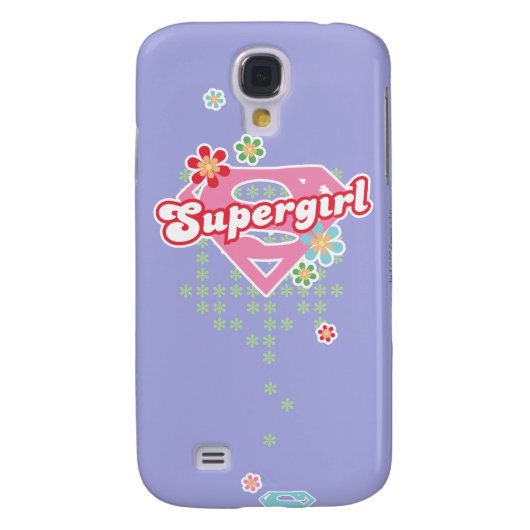Supergirl Flower Madness Case-Mate Samsung Galaxy Hoesje (Achterkant)