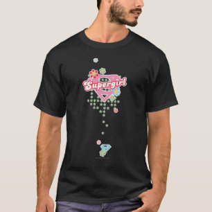 Supergirl Flower Madness T-shirt