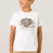 Supergirl Flowers T-shirt (Voorkant)