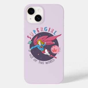 Supergirl Flying Upwards Illustratie Case-Mate iPhone 14 Hoesje