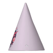 Supergirl Flying Upwards Illustratie Feesthoedjes (Rechts)