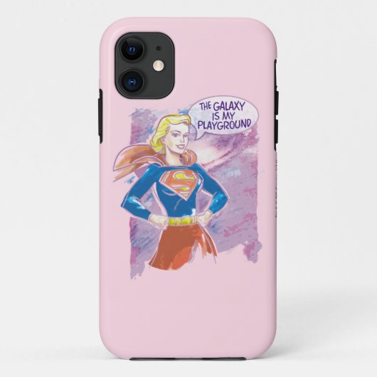 Supergirl Galaxy Case-Mate iPhone Case (Achterkant)