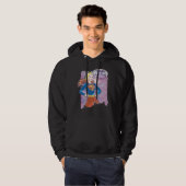 Supergirl Galaxy Hoodie (Voorkant volledig)