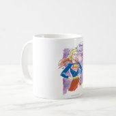 Supergirl Galaxy Koffiemok (Voorkant links)