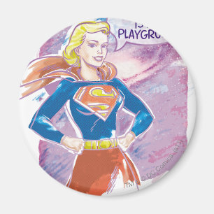 Supergirl Galaxy Magneet