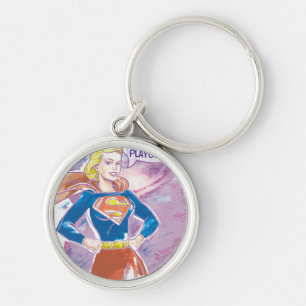 Supergirl Galaxy Sleutelhanger