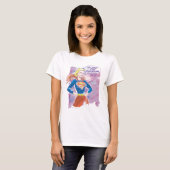Supergirl Galaxy T-shirt (Voorkant volledig)