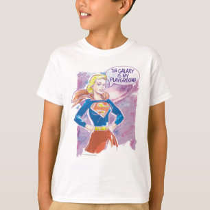 Supergirl Galaxy T-shirt