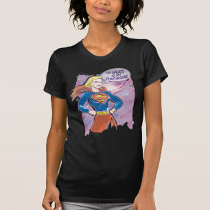 Supergirl Galaxy T-shirt