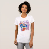 Supergirl Galaxy T-shirt (Voorkant volledig)