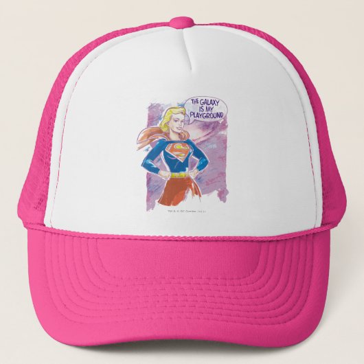 Supergirl Galaxy Trucker Pet (Voorkant)