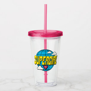 Supergirl Globaal Pop Grafisch Acryl Drinkbeker