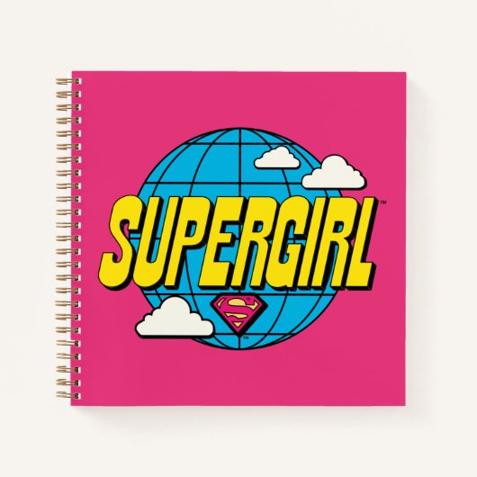 Supergirl Global Pop Grafisch Notitieboek (Voorkant)