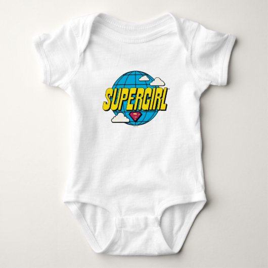Supergirl Global Pop Grafisch Romper (Voorkant)