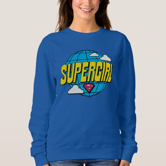 Supergirl Global Pop Grafisch Trui (Voorkant)