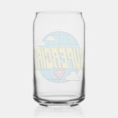 Supergirl Global Pop Graphic Blikvorm Glas (Achterkant)