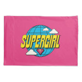 Supergirl Global Pop Graphic Kussensloop (Achterkant)