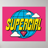 Supergirl Global Pop Graphic Poster (Voorkant)