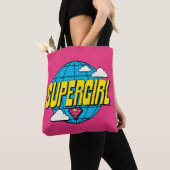 Supergirl Global Pop Graphic Tote Bag (Dichtbij)