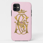 Supergirl Gold Crown Case-Mate iPhone Case (Achterkant)