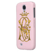Supergirl Gold Crown Case-Mate Samsung Galaxy Hoesje (Achterkant Links)