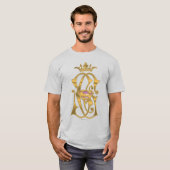 Supergirl Gold Crown T-shirt (Voorkant volledig)