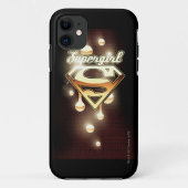 Supergirl Gold Drivers Case-Mate iPhone Case (Achterkant)