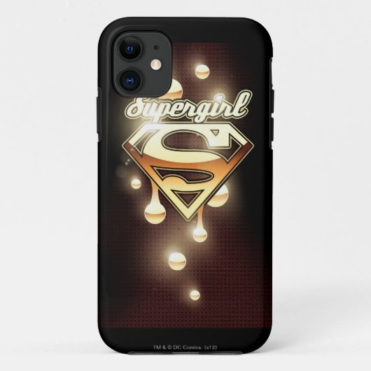 Supergirl Gold Drivers Case-Mate iPhone Case (Achterkant)